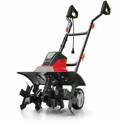 Produktbild von ONBEST Gartenfräse Elektro T1545  | 45 cm Arbeitsbreite | 1500 W | 22 cm Arbeitstiefe | 24 Messer