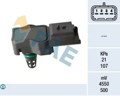 Produktbild von FAE 15212 Ladedrucksensor passend für PEUGEOT 207 (WA, WC) Saugrohr