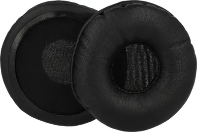 Produktbild von vhbw 2x Ohrpolster kompatibel mit Sony MDR V4, V3, V5 Kopfhörer Headset, Schaumstoff / Kunstfaser Schwarz