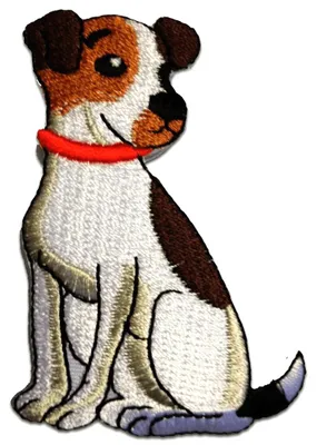 Produktbild von Hunde Tier - Aufnäher, Bügelbild, Aufbügler, Applikationen, Patches, Flicken, Zum Aufbügeln, Größe: 5,5 x 8,0 cm