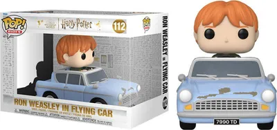 Immagine prodotto di Statuetta Funko POP Rides Harry Potter 112 Ron Weasley in Flying Car