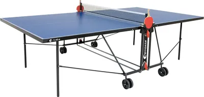 Produktbild von Sponeta Tischtennistisch Outdoor, 4mm, blau, mit Netz S 1-43 e; 216.7010/L