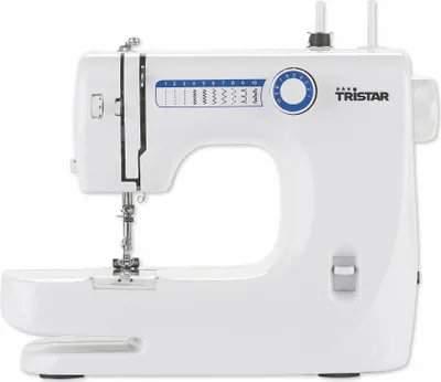 Zdjęcie produktu dla Tristar SM-6000, Biały, Automatyczna maszyna do szycia, Szycie, Przyciski, obrotowy, Prąd elektryczny, 9 W