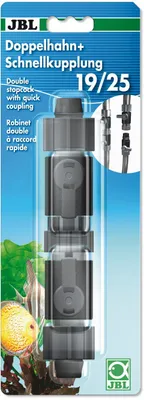 Produktbild von JBL Doppelhahn + Schnellkupplung 19/25