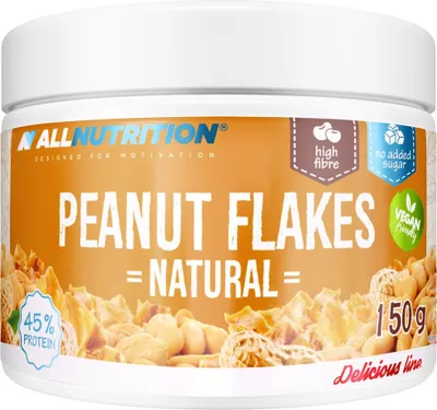 Produktbild von AllNutrition | Peanut Flakes Natural | 45% Protein  Vegan Friendly