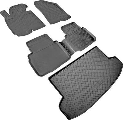 Produktbild von Fußmatten & Kofferraumwanne Set passend für  Hyundai ix35 I | LM, EL | 2009-2015