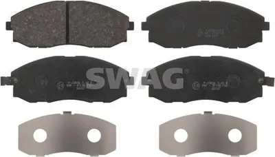 Produktbild von SWAG Bremsbeläge Satz Vorne Bremsklötze für HYUNDAI H-1 / Starex MPV (A1) 90 91 6680