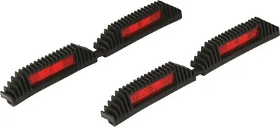 Produktbild von Türkantenschöner 220mm doppel schwarz 2x