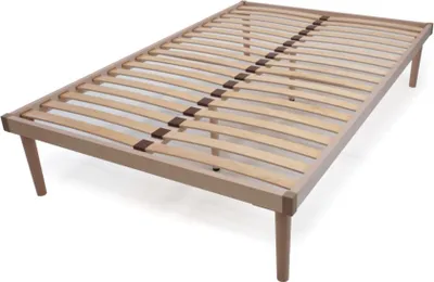 Obrázok produktu pre Stabilná a odolná konštrukcia Samonosný lamelový rošt pre matrac s rozmermi 190 × 160 cm je praktické a robustné riešenie, ktoré je ideálne pre