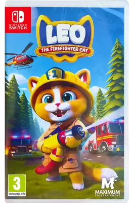 Obrázek produktu pro Maximum Games Leo the Firefighter Cat, Nintendo Switch, E10+ (starší 10 let)