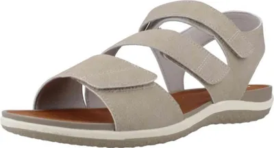 Produktbild von GEOX Sandalette S.VEGA, Rauleder, Beige, Damen