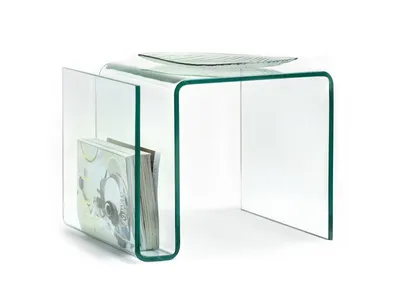 Zdjęcie produktu dla ława szklana capri transparentny, podstawa transparentny