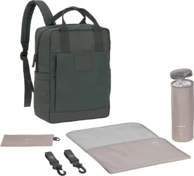 Produktbild von Lässig Green Label Vividal Backpack Wickeltasche dark olive