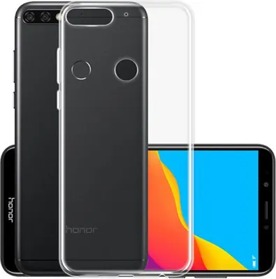 Obrázek produktu pro Pouzdro na mobil Honor 7C Silikonový kryt Pouzdro Bumper transparentní