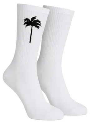 Produktbild von Palm Angels Lange Herren-Baumwollsocken PMRA001S22FAB0050110