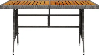 A product shot of an outdoor table.