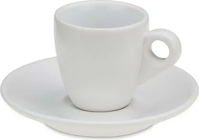 Produktbild von Espressotasse mit Untertasse 4er Set MATTIA weiß