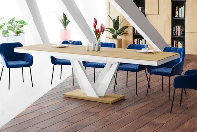 Produktbild von Design Esstisch Tisch HEV-111 ausziehbar 160 bis 256 cm