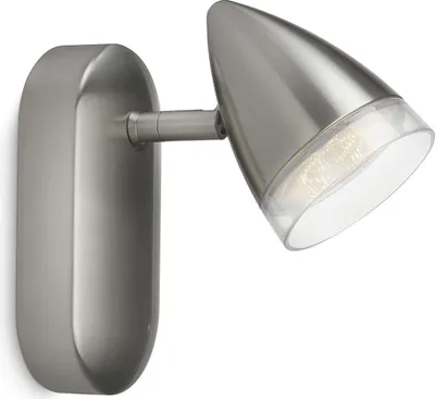 Obrázek produktu pro Philips myLiving Bodové svítidlo 532101716, Žárovky bez možnosti výměny, 1 žárovek, LED, 2700 K, 220-240 V, Chrom
