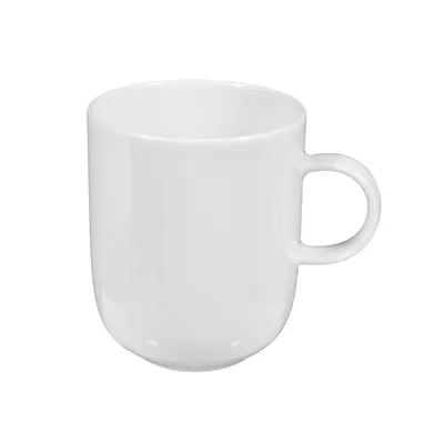 Immagine prodotto di Seltmann Weiden Lido Becher, Kaffeebecher, Teetasse, Tasse, Porzellan, Weiß, 250 ml, 001.203762