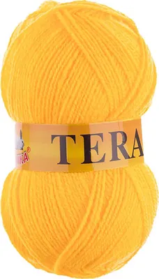 Produktbild von 100g Strickgarn TERA Uni Strickwolle Handstrickgarn Klassikgarn