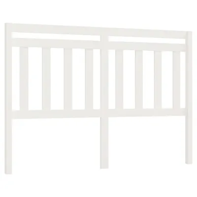 Produktbild von vidaXL Kopfteil Weiß 156x4x100 cm Massivholz Kiefer