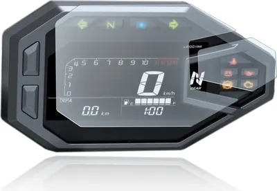 Produktbild von Displayschutz-Folie für Motorrad Tacho-Schutzfolie  Germany, Kratschutz geeignet für Kawasaki Z500 2024+ 1x Matt / 1x Klar