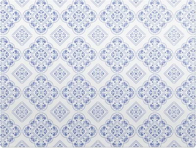 Obrázek produktu pro Geometrický Retro Vzor– Ochranná podložka na podlahu – Podložka pod židli – 120x90 cm – Protiskluzová podložka na tvrdé podlahy