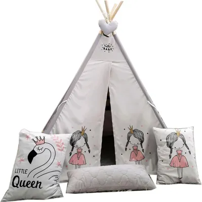 Obrázek produktu pro Stan na hraní Love Gifts - dětský stan do interiéru, stan na hraní je ideální pro děti od 3 let, dětský stan se vzorem princezny