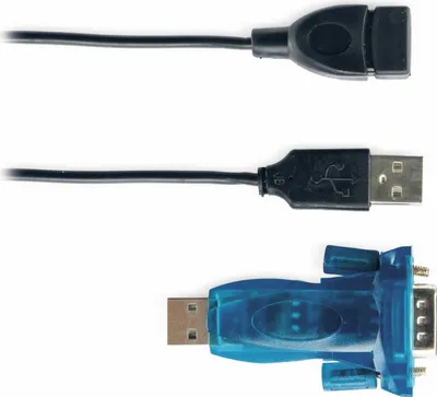 Immagine prodotto di S/CONN massima connettività Adattatore USB-Seriello con LED, RS232, 2.0 (75602)