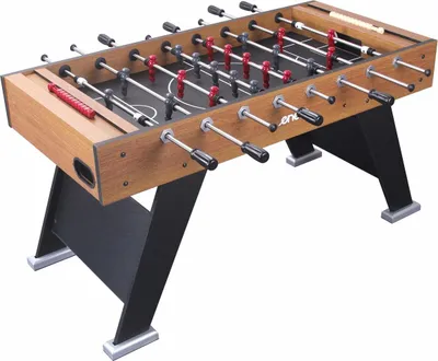 Produktbild von Kickertisch ENERO 153x76x81 cm – stabiler Fußballtisch mit Zubehör, 60 kg, robuster Tischkicker für Zuhause, Büro und Freizeit