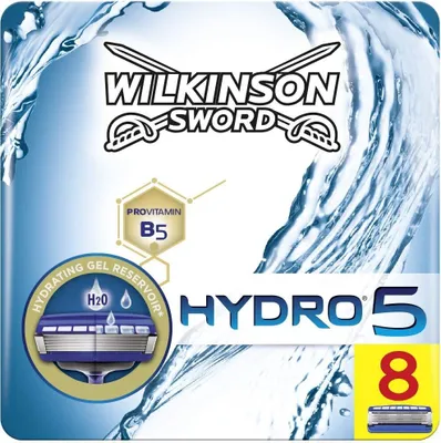Produktbild von Wilkinson Sword Hydro 5, Ersatz-Rasierklingen für Männer, 8 Stück