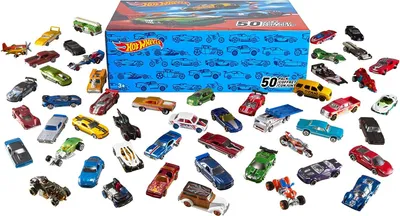 Obrázok produktu pre Hot Wheels - Vozidlá 50 Zobrazenie autíčok Darčeková sada Autá