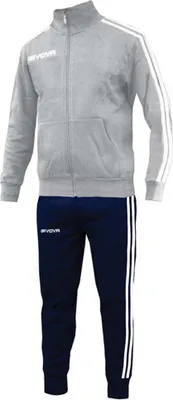 Produktbild von Givova Academy Baumwolle Terry Trainingsanzug Grau 4 Years Junge Grau 4 Years