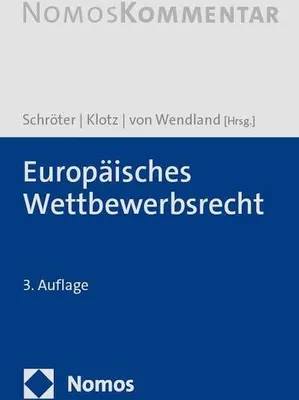 Produktbild von Europäisches Wettbewerbsrecht