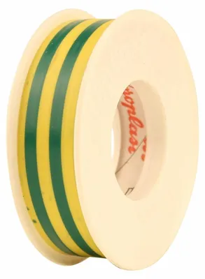 Produktbild von COROPLAST PVC-Isolierband 0,15 x 15 mm 10 m grün/gelb