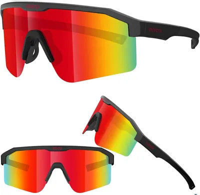 Obrázek produktu pro Sluneční brýle pro sport, polarizované, unisex, vhodné pro cyklistiku a běh