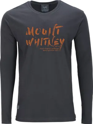 Produktbild von Übergrößen Longshirt Mount Whitney orange AHORN SPORTSWEAR Iron Grey 9XL