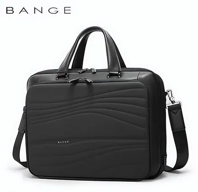 Productafbeelding van CarryQuest® - BANGE Laptophoes 15,6 inch, organizer, zwart