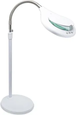 Produktbild von Lightcraft Tisch-LED-Lampe mit Lupe und Sockel
