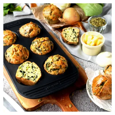 Produktbild von Silikonbackform für 9 Muffins