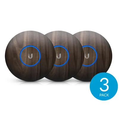 Zdjęcie produktu dla Ubiquiti WoodSkin, Zaślepka punktu dostępu do sieci WLAN, UniFi nanoHD AP, Drewno, 3 szt.