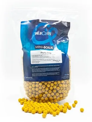 Produktbild von P.R. Baits Boilies Fruity Zing 1kg 10mm