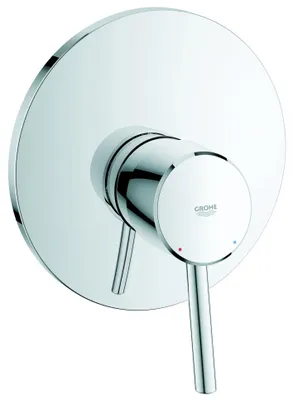 Produktbild von Grohe Concetto Brausebatterie Fertigmontageset chrom - 19345001