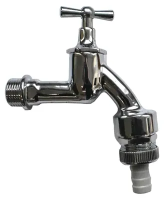 Image de Robinet de puisage 1/2 pouce, chromé avec aérateur