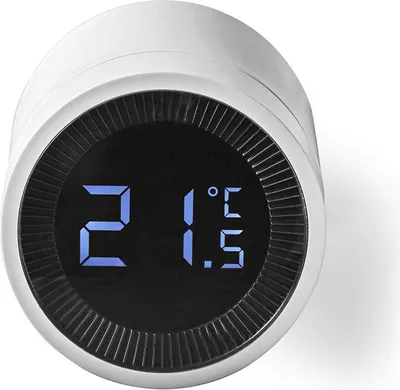 Obrázek produktu pro Nedis Zigbee Smart Radiatorknop, Bílá, LED