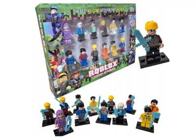 Obrázek produktu pro Sada 12 kusů figurek ROBLOX LEGENDS + příslušenství.