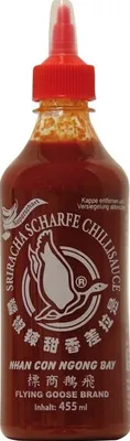 Produktbild von FLYING GOOSE Sriracha 455ml | sehr scharfe Chilisauce | Superscharfe Chilli Sauce