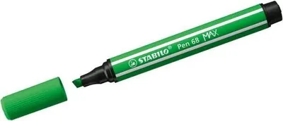 Produktbild von STABILO Pen 68 MAX, 1 Farben, Grün, 5 mm, 1 mm, Grün, Rund