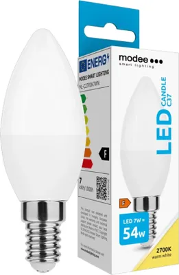 Obrázok produktu pre Modee Lighting LED žiarovka E14 7W 2700K CANDLE (54W)